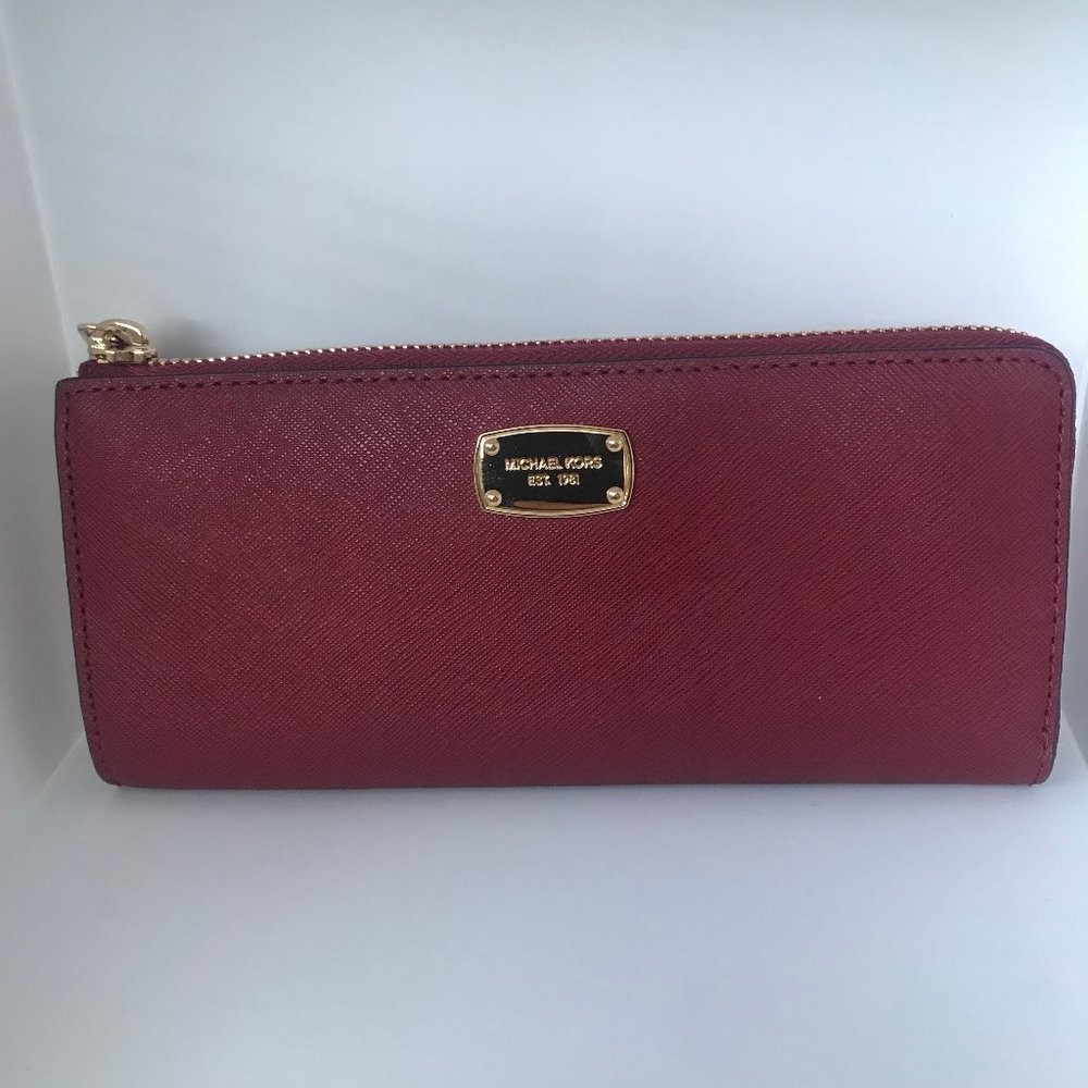Michael Kors Cherry Red Wallet
